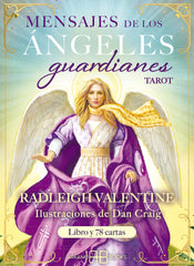 MENSAJES DE LOS ANGELES GUARDIANES TAROT I Valentine,Radleigh I Arkano Books I 9788417851583