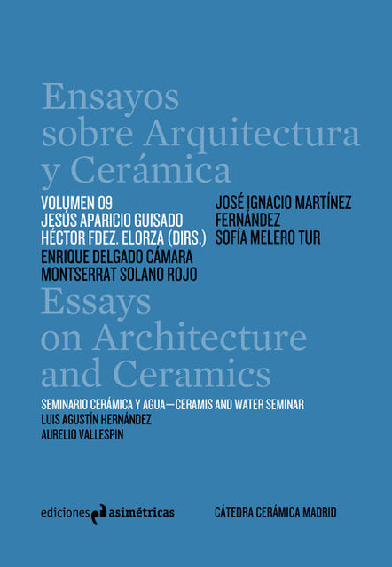ENSAYOS SOBRE ARQUITECTURA Y CERAMICA - 9788417905507 Imagen principal del producto