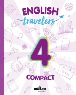 Travelers Red 4 - English Language 4 Primaria - Student Book Compact (Milton) - 9788417911126
