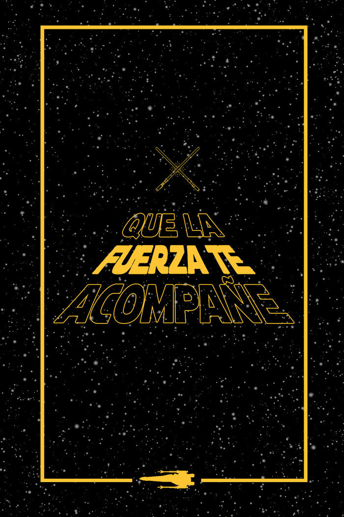 BLOC DE NOTAS STAR WARS QUE LA FUERZA TE ACOMPAÑE | Media,gunis | 9788417936570 (Gunis,editorial) Imagen principal del producto
