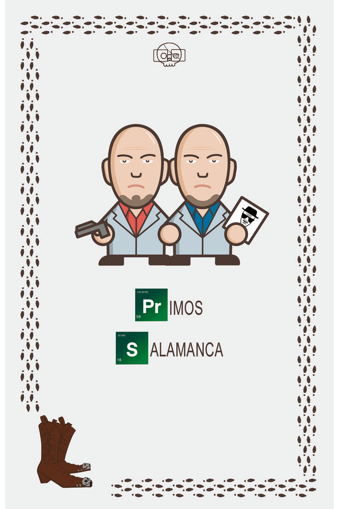 BLOC DE NOTAS BREAKING BAD LOS PRIMOS SALAMANCA - 9788417936631