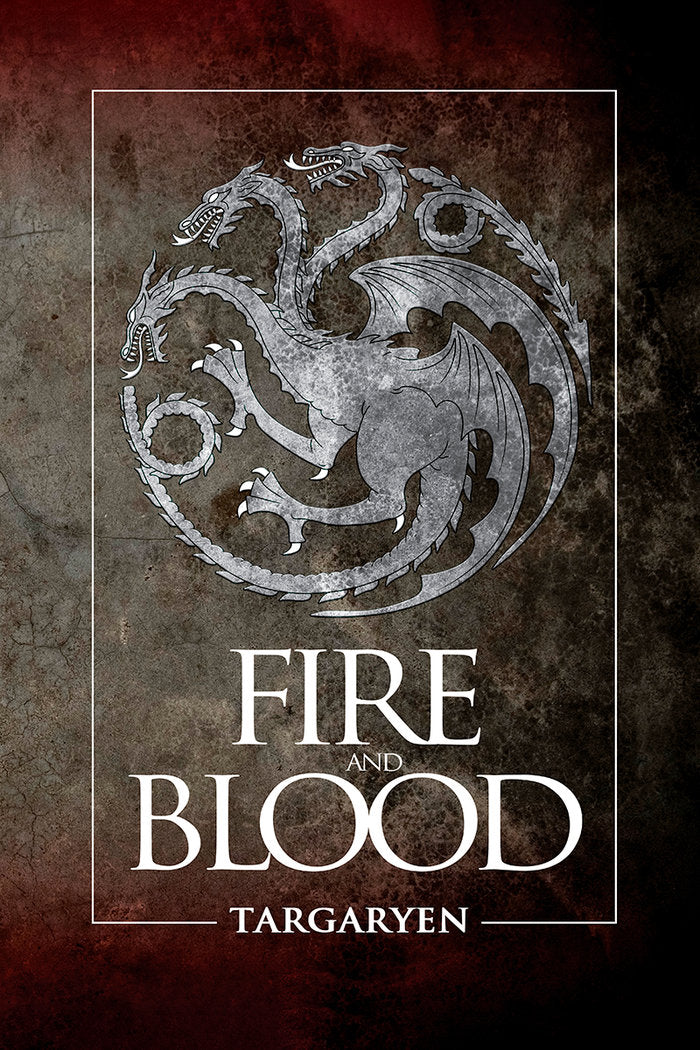 BLOC DE NOTAS GAME OF THRONES FIRE AND BLOOD | Media,gunis | 9788417936655 (Gunis,editorial) Imagen principal del producto