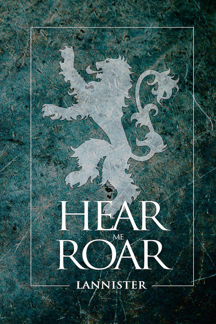 BLOC DE NOTAS GAME OF THRONES HEAR ME ROAR | Media,gunis | 9788417936662 (Gunis,editorial) Imagen principal del producto