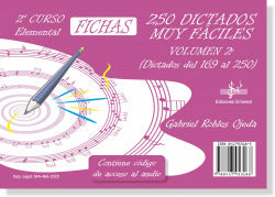 Pack 250 Dictados Muy Fáciles  | SI-BEMOL | 9788417953188