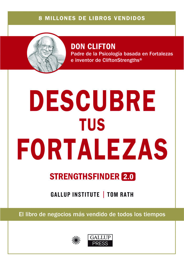 DESCUBRE TUS FORTALEZAS STRENGTHSFINDER 20 - 9788417963071 Imagen principal del producto