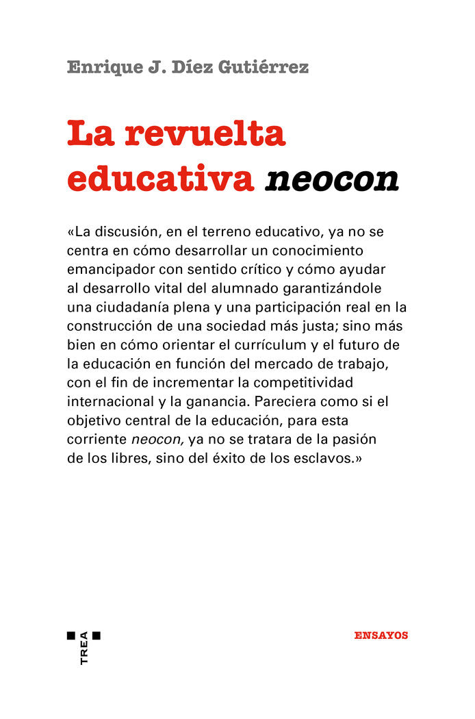 REVUELTA EDUCATIVA NEOCONLA - 9788417987374 Imagen principal del producto