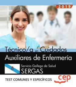 Tècnico/a en Cuidados Auxiliares de Enfermeria Sergas Imagen principal del producto