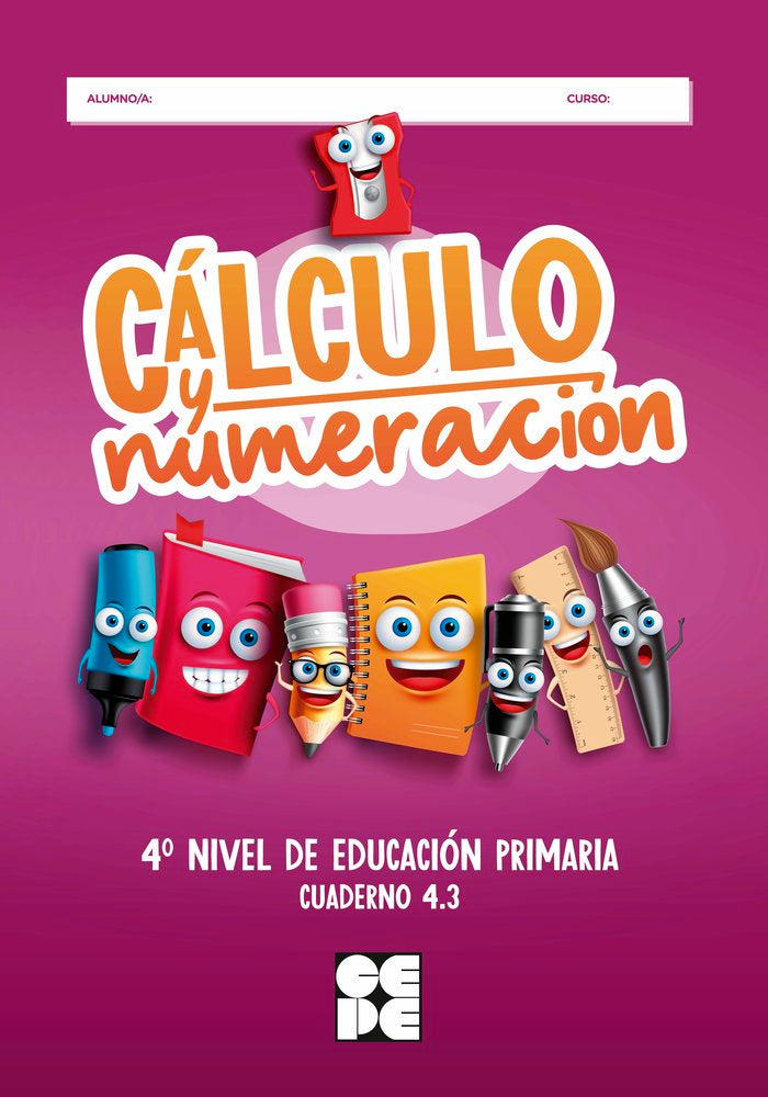 CÁLCULO Y NUMERACIÓN 4.3 HIPATIA I Trallero de Lucas, Cristina;Romera Valdehita, Miguel Ángel;Galve Manzano, José Luis;Trallero Sanz, Manuel;Moreno Ojeda, José Miguel I Ciencias de la Educación Preescolar y Especial I 9788418044366 Imagen principal del producto