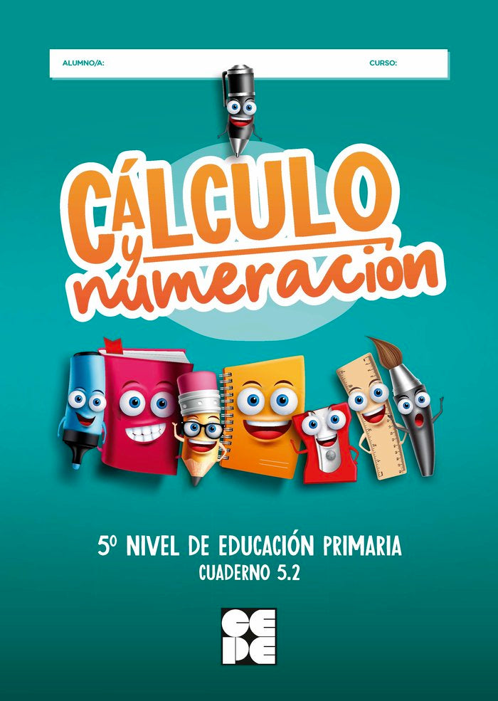 CÁLCULO Y NUMERACIÓN 5.2 HIPATIA I Trallero de Lucas, Cristina;Romera Valdehita, Miguel Ángel;Galve Manzano, José Luis;Trallero Sanz, Manuel;Moreno Ojeda, José Miguel I Ciencias de la Educación Preescolar y Especial I 9788418044380 Imagen principal del producto