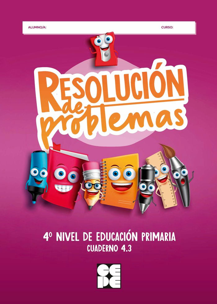 RESOLUCIÓN DE PROBLEMAS 4.3 HIPATIA I Galve Manzano, José Luis;Moreno Ojeda, José Miguel;Trallero de Lucas, Cristina;Romera Valdehita, Miguel Ángel;Trallero Sanz, Manuel I Ciencias de la Educación Preescolar y Especial I 9788418044403 Imagen principal del producto