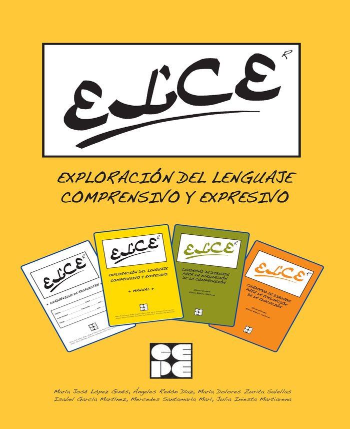 EXPLORACION DEL LENGUAJE COMPRENSIVO Y EXPRESIVO ELCE - 9788418044748 Imagen principal del producto