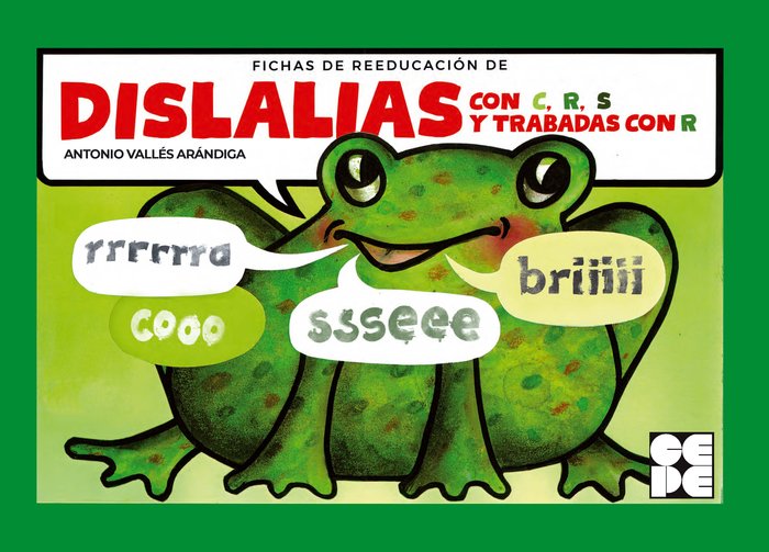 FICHAS DE RECUPERACIÓN DE DISLALIAS. R, C, S Y TRABADAS CON R I Vallés Arándiga, Antonio I Ciencias de la Educación Preescolar y Especial I 9788418044922 Imagen principal del producto