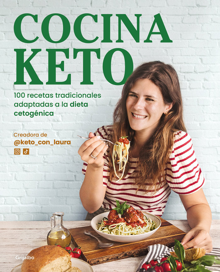 COCINA KETO | GARAT,LAURA | GRIJALBO | 9788418055324 Imagen principal del producto