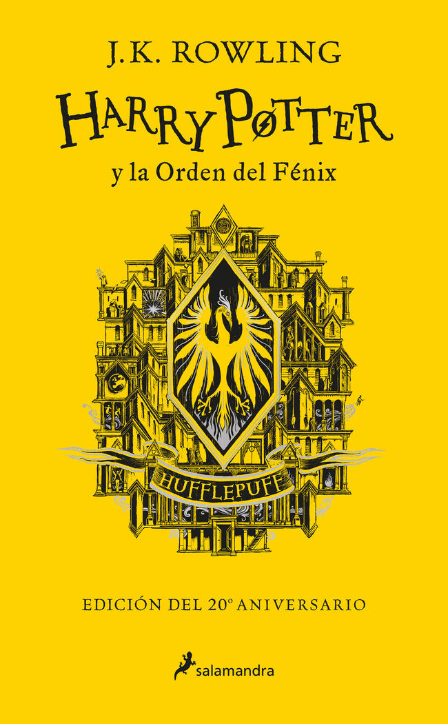 HARRY POTTER 5 LA ORDEN DEL FENIX HUFFLEPUFF 20 ANIVERSARIO | Rowling,j,k, | 9788418174636 (Salamandra infantil y juvenil)