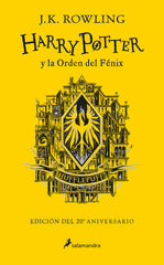 HARRY POTTER 5 LA ORDEN DEL FENIX HUFFLEPUFF 20 ANIVERSARIO | Rowling,j,k, | 9788418174636 (Salamandra infantil y juvenil)