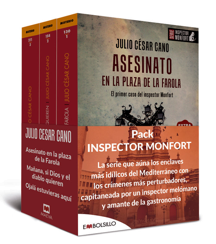 PACK INSPECTOR MONFORT - 9788418185731 Imagen principal del producto