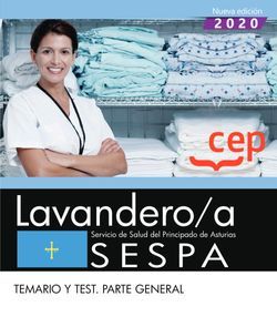 Lavandero/a (SESPA). Temario y test parte general Imagen principal del producto