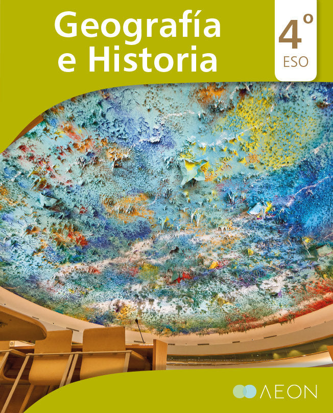 Geografía e Historia 4ºESO LOMLOE | Varios autores | 9788418242298 (AEON) Imagen principal del producto