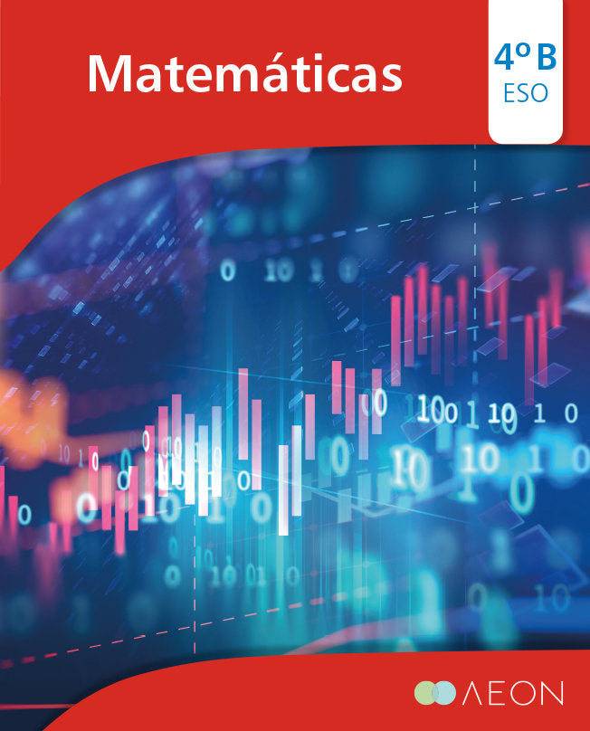 Matemáticas 4.o ESO B LOMLOE | María del Mar Sotos Nieto | 9788418242397 (AEON) Imagen principal del producto