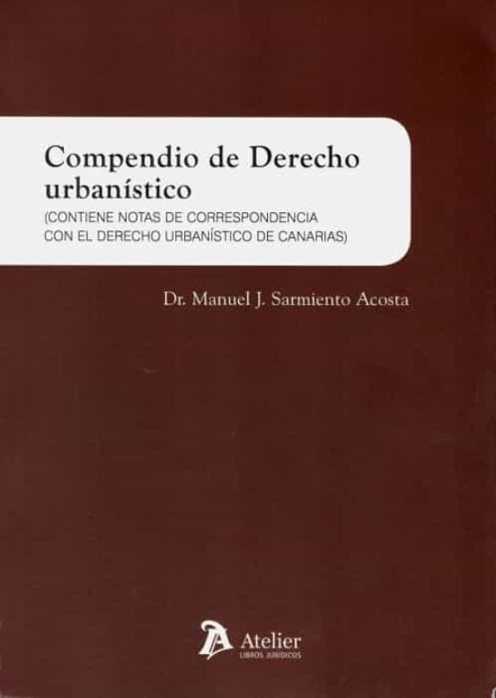 COMPENDIO DE DERECHO URBANISTICO - 9788418244087 Imagen principal del producto