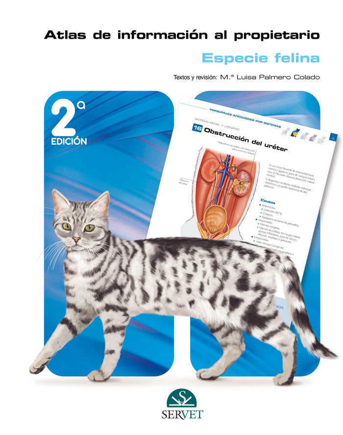 ATLAS DE INFORMACION AL PROPIETARIO ESPECIE FELINA 2ª ED - 9788418339516 Imagen principal del producto