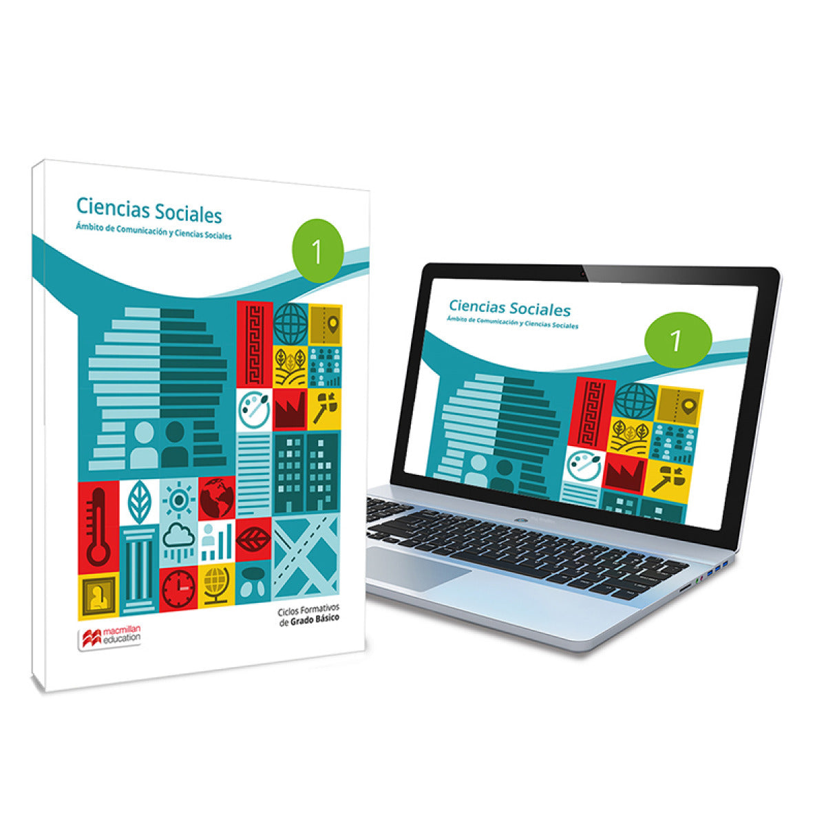 ✅ GRADO BÁSICO SOCIALES 3º - LIBRO DE TEXTO EN FORMATO FÍSICO DE CIENCIAS SOCIALES 3º ESO - AVELLO, MARIA/CHIARAVIGLIO, MANUEL ESTE - MACMILLAN - 9788418356711 Imagen principal del producto