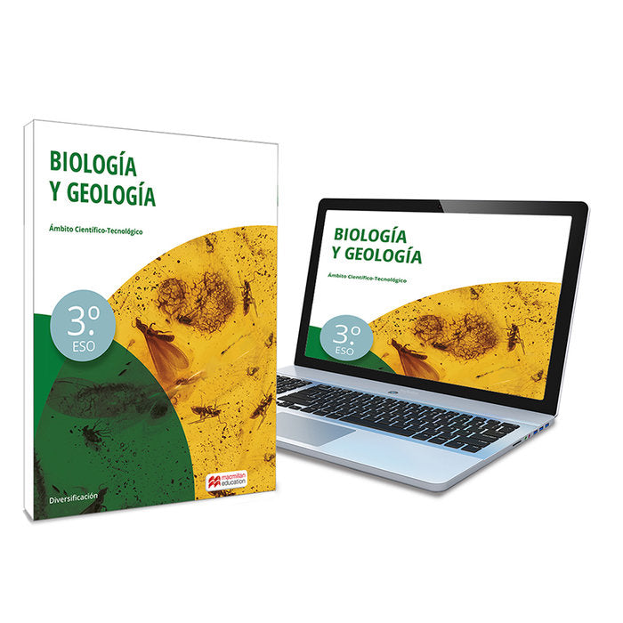 Biología y Geología 3o - Libro de texto en formato físico de Diversificación Curricular 3ºESO | Varios autores | 9788418356766 (MACMILLAN) Imagen principal del producto