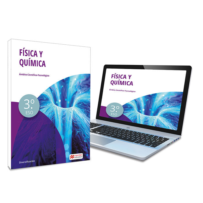 Física y Química 3o - Libro de texto en formato físico de Diversificación Curricular 3ºESO | Varios autores | 9788418356773 (MACMILLAN) Imagen principal del producto