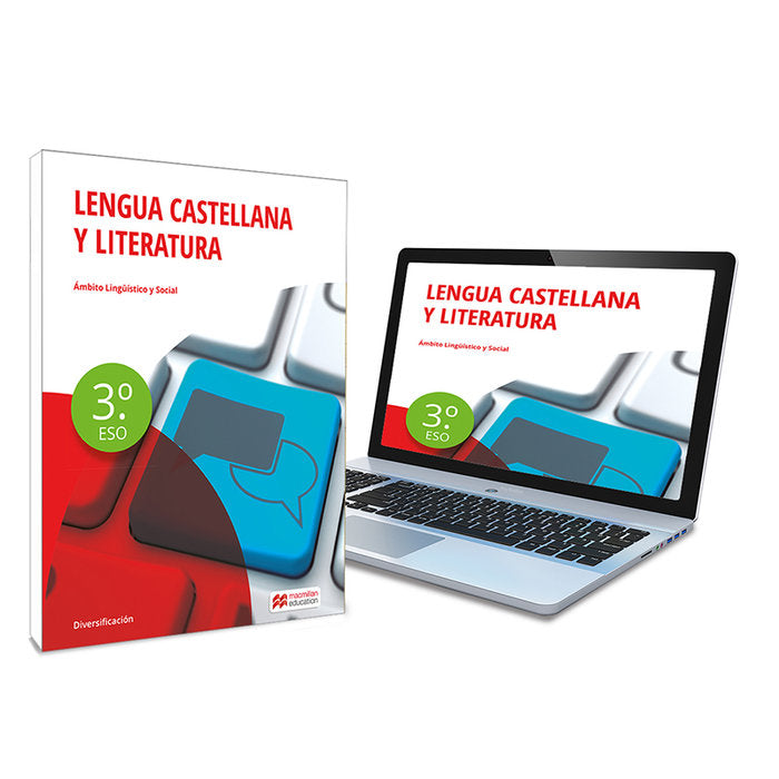 Lengua Castellana 3o - Libro de texto en formato físico de Diversificación Curricular 3ºESO | Varios autores | 9788418356797 (MACMILLAN) Imagen principal del producto