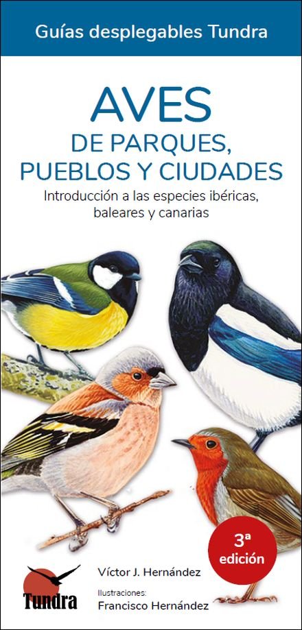 AVES DE PARQUES PUEBLOS Y CIUDADES 3ªED - 9788418458194 Imagen principal del producto