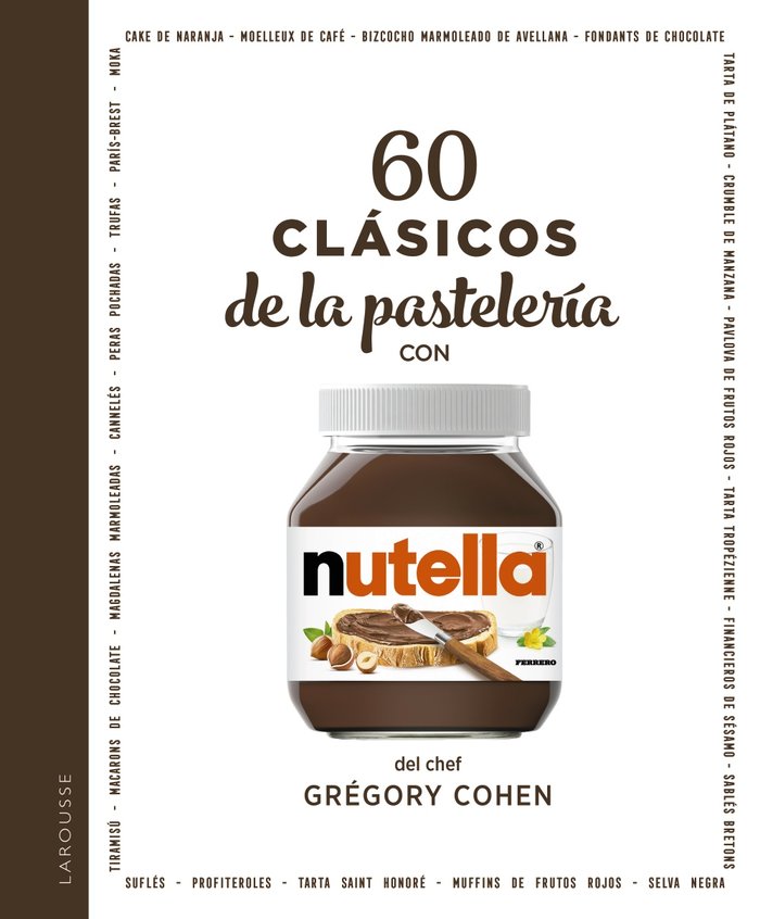 60 CLASICOS DE LA PASTELERIA CON NUTELLA - 9788418473579 Imagen principal del producto