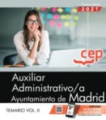 Auxiliar Administrativo Ayuntamiento de Madrid Temario Vol II Imagen principal del producto