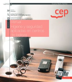 Manual. Higiene y seguridad aplicadas en centros de belleza (MF0343_1). Certificados de profesionalidad. Servicios auxiliares de estética (IMPE0108) Imagen principal del producto