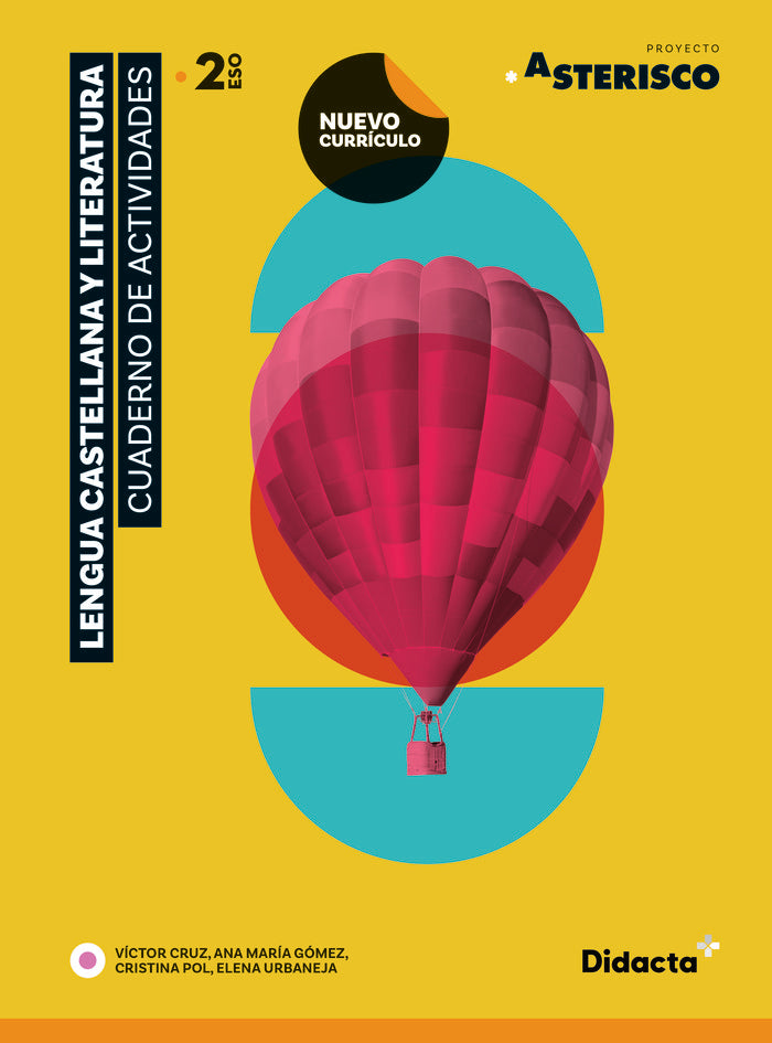 Asterisco 2. Cuaderno de actividades (Nueva edición 2023) | Varios autores | 9788418695957 (DIDACTA+) Imagen principal del producto