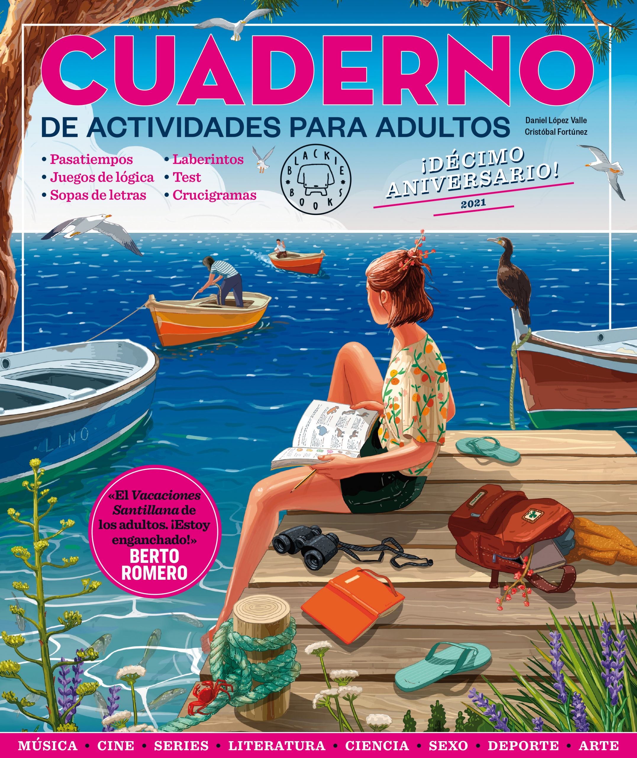 Cuaderno Blackie Books. Vol. 10: Cuaderno de Actividades para Adultos. ¡décimo Aniversario! Imagen principal del producto