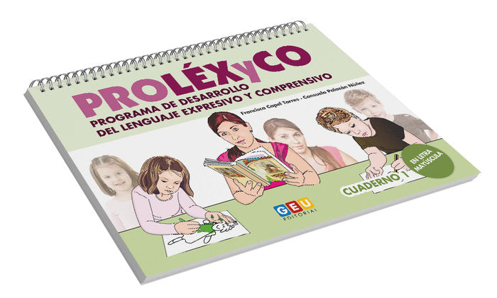 PROLEXYCO CUADERNO 1 MAYUSCULA | CAPEL,FRANCISCA/PALAZÓN,CONSUELO | GEU | 9788418736278 Imagen principal del producto