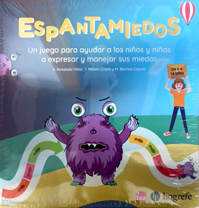 ESPANTAMIEDOS UN JUEGO PARA AYUDAR A LOS NIÑOS Y NIÑAS A EX - 9788418745324