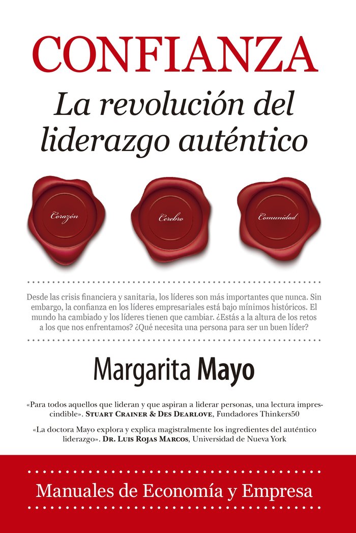 CONFIANZA LA REVOLUCION DEL LIDERAZGO | MAYO,MARGARITA | ALMUZARA | 9788418757082 Imagen principal del producto