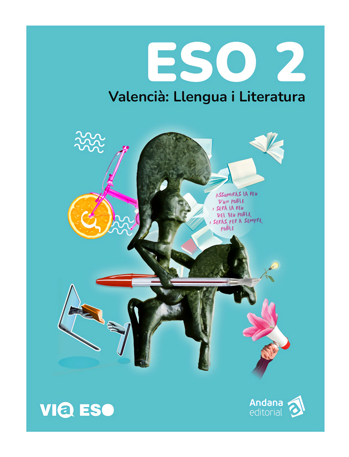 ESO 2. Via ESO. Valencià.: Valencià, Llengua i Literatura. 2n ESO