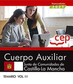 Cuerpo Auxiliar Junta de Comunidades de Castilla la Mancha Temario III