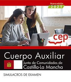 Cuerpo Auxiliar Junta de Comunidades de Castilla la Mancha Simulacros de Examen Imagen principal del producto