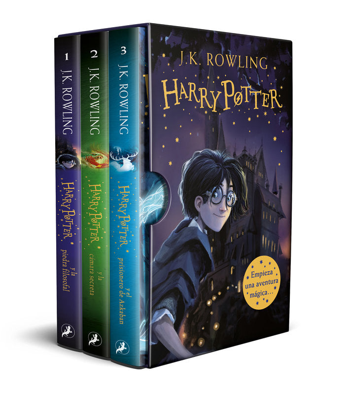 HARRY POTTER ESTUCHE CON HARRY POTTER Y LA PIEDRA FILOSOFAL | Rowling,j K | 9788418796180 (Salamandra bolsillo) Imagen principal del producto