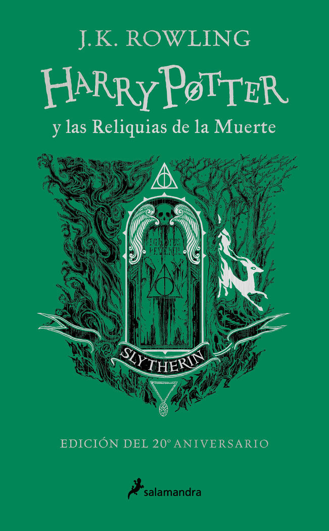 HARRY POTTER 7 RELIQUIAS DE MUERTE SLYTHERIN 20 ANIVERSARIO | Rowling,j,k, | 9788418797033 (Salamandra infantil y juvenil)