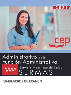 Administrativo de la Función Administrativa. Servicio Madrileño de Salud (SERMAS). Simulacros de examen Imagen principal del producto
