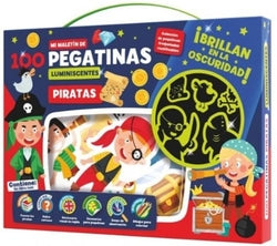 Pegatinas luminosas piratas IMAGILAND para manualidades y decoración