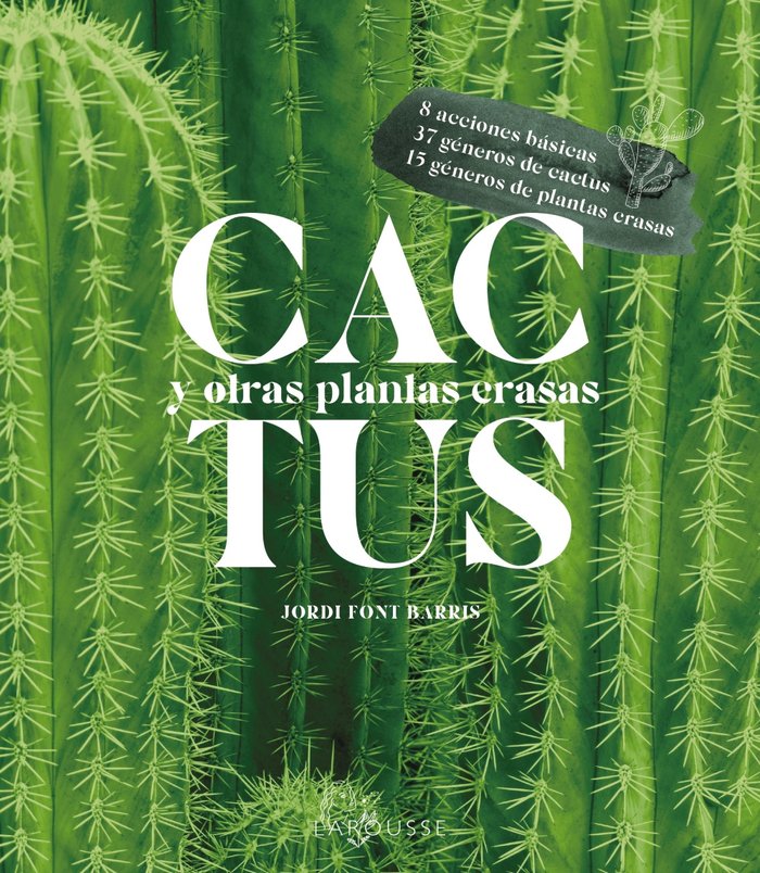 CACTUS Y OTRAS PLANTAS CRASAS - 9788418882463 Imagen principal del producto