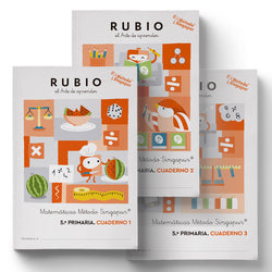 Matemáticas Método Singapur 5. | RUBIO | 9788418964466 Imagen principal del producto