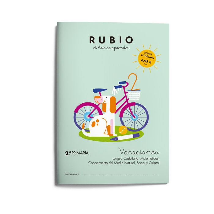 Vacaciones Rubio (2.º de Primaria) Imagen principal del producto