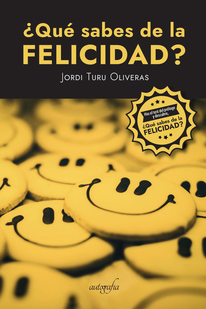 QUE SABES DE LA FELICIDAD - 9788419042279 Imagen principal del producto