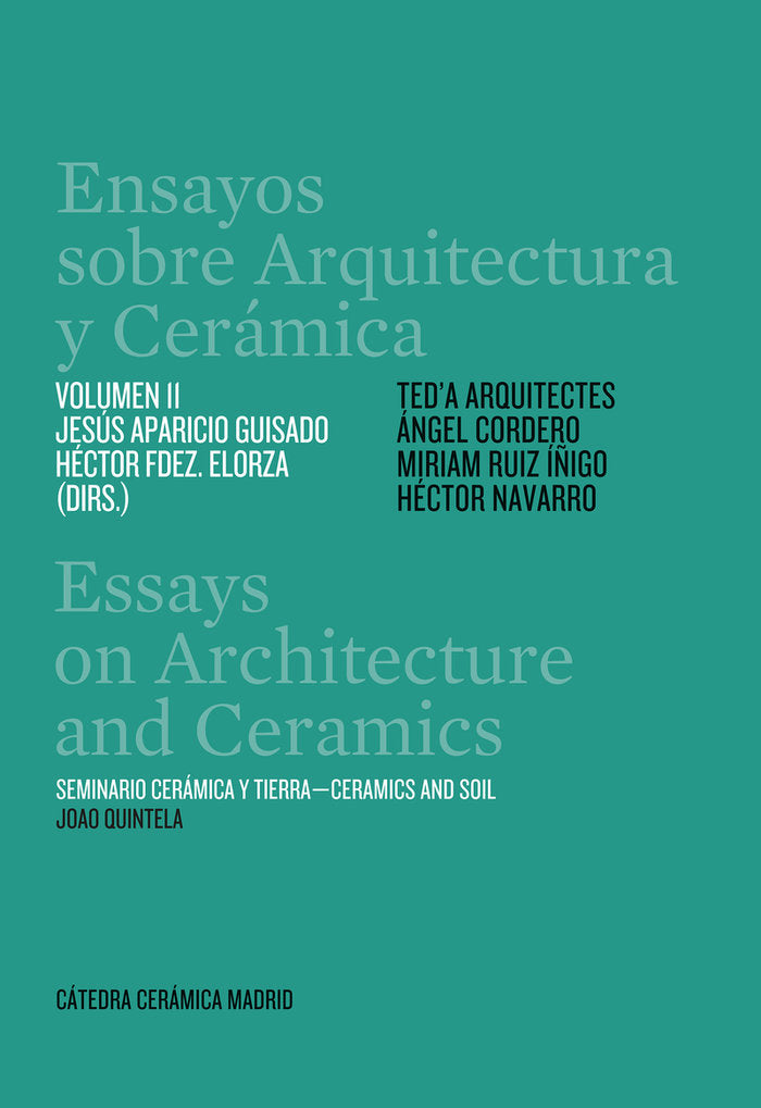 ENSAYOS SOBRE ARQUITECTURA Y CERAMICA VOL 11 - 9788419050724 Imagen principal del producto